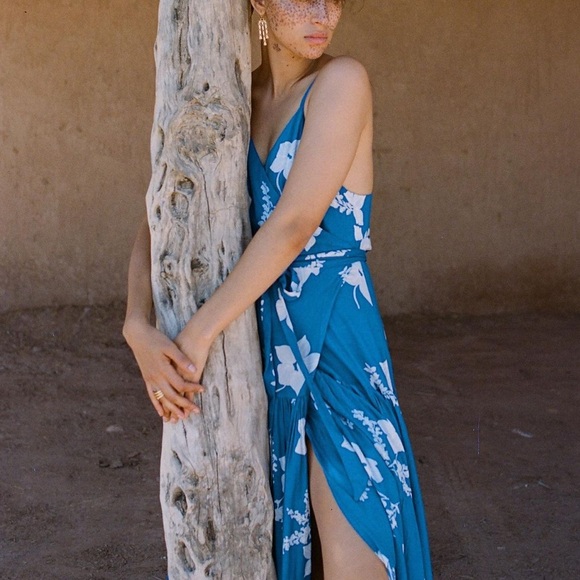 Gillia Eliza maxi wrap dress size small - Picture 1 of 2